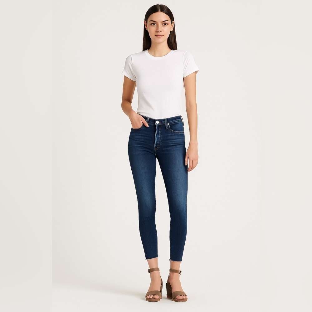 AGOLDE Sophie Crop Skinny Jeans